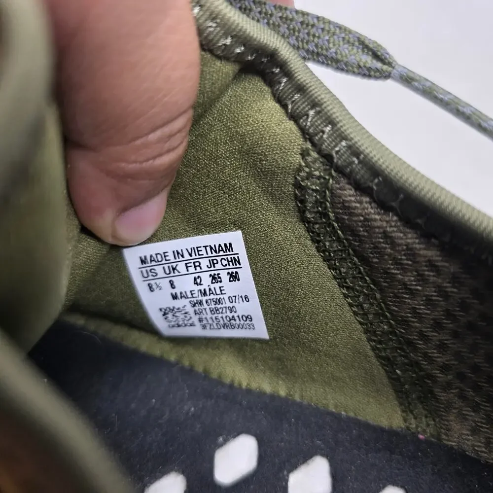 Adidas NMD_R1 Olive Green Boost Sneakers Men’s Size 8.5